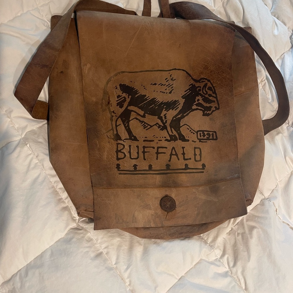 Magnolia Pearl Buffalo Brown backpack Bag